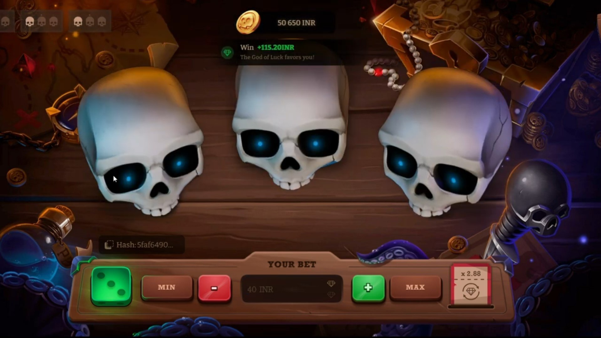 Brawl Pirates game animation